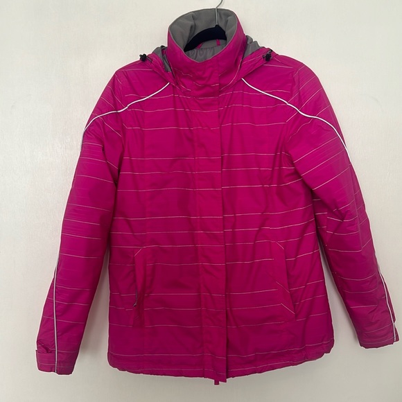 Lands' End Jackets & Blazers - LANDS END HOODIE JACKET WOMEN SIZE S PINK